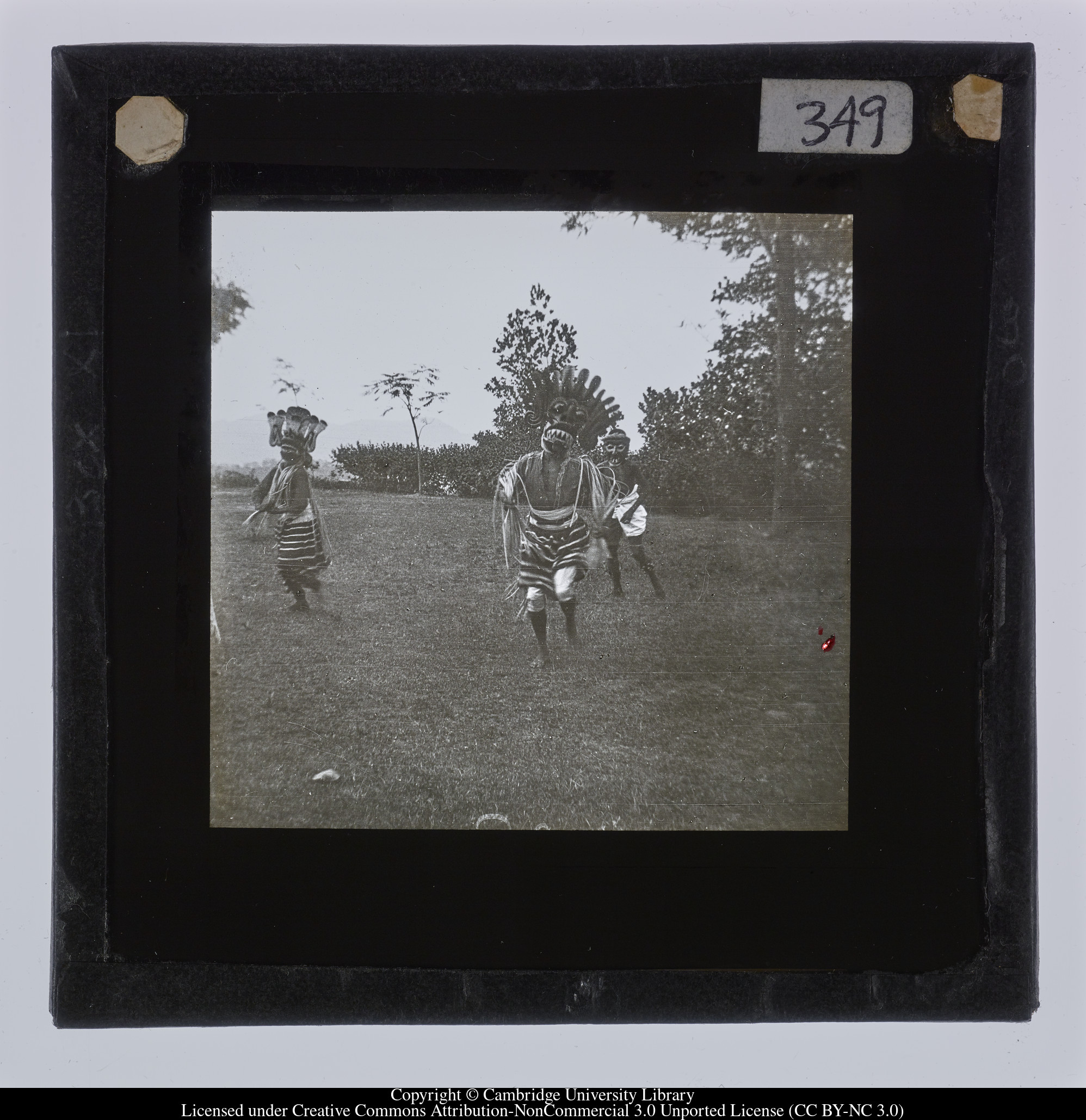 Ceylon [i.e. Sri Lanka], [Devil dancers], 1910 - 1911